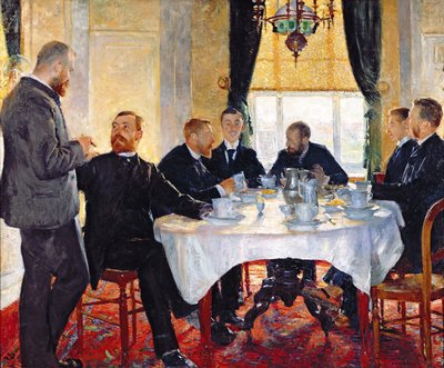 Breakfast at Blankenberghe by William van Strydonck